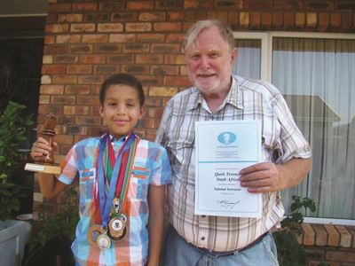 Update: Local national chess champ
